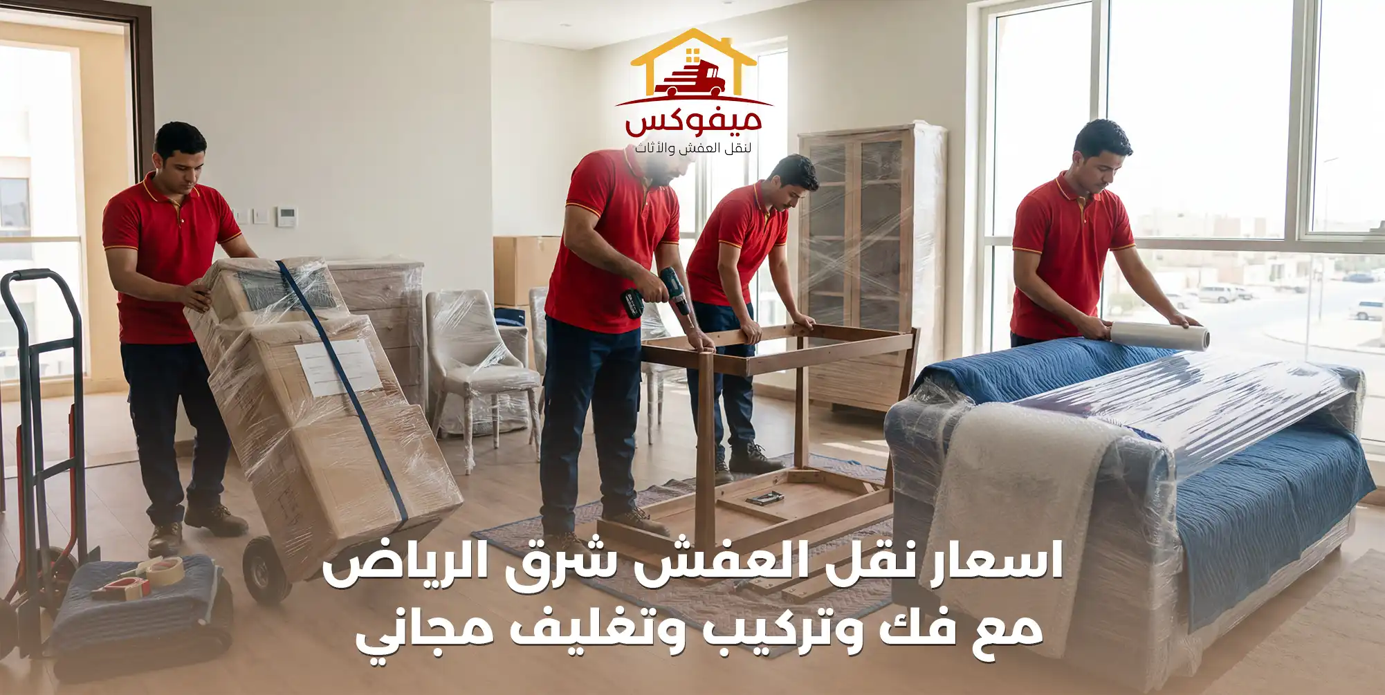اسعار نقل العفش شرق الرياض مع فك وتركيب وتغليف مجاني
